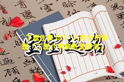 丁磊生辰 💮 八字分析命理「丁磊八字解析及预测」